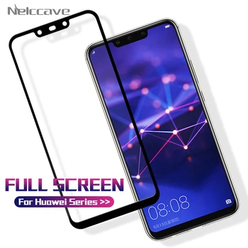 

500 Pieces Full Coverage Protective 9H Tempered Glass For Huawei Mate 20 Lite 10 Pro 9 P Smar Plus 2019 HD Screen Protector Film