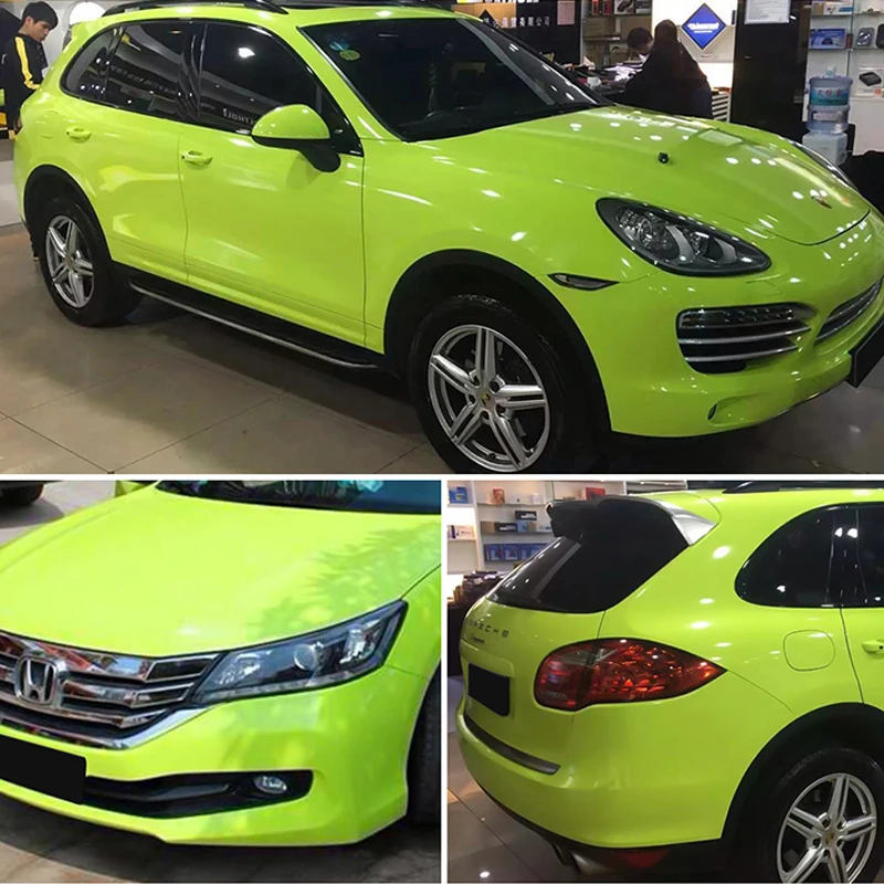Green Gloss Vinyl Wrap Sticker-4