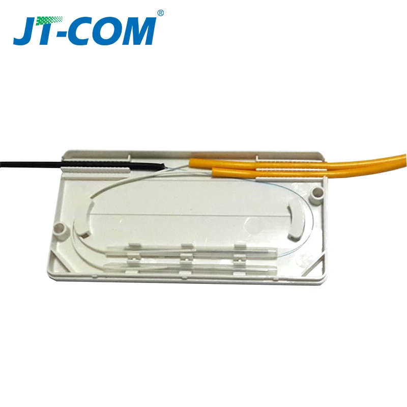 10PCS 2Core Fiber Optic Drop cable protection box 2 into 2 out FTTH Fiber Optic Protection Box to protect fiber splice tray