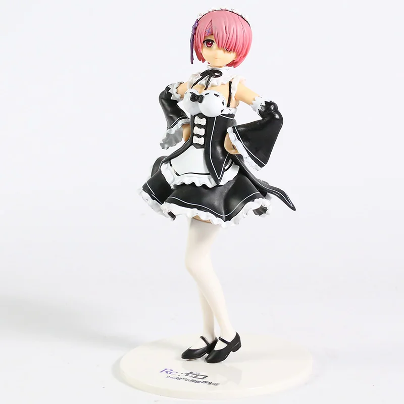 Аниме Re: Zero Kara Hajimeru Isekai Seikatsu Ram/горничная вер Rem. Коллекционная модель игрушки из