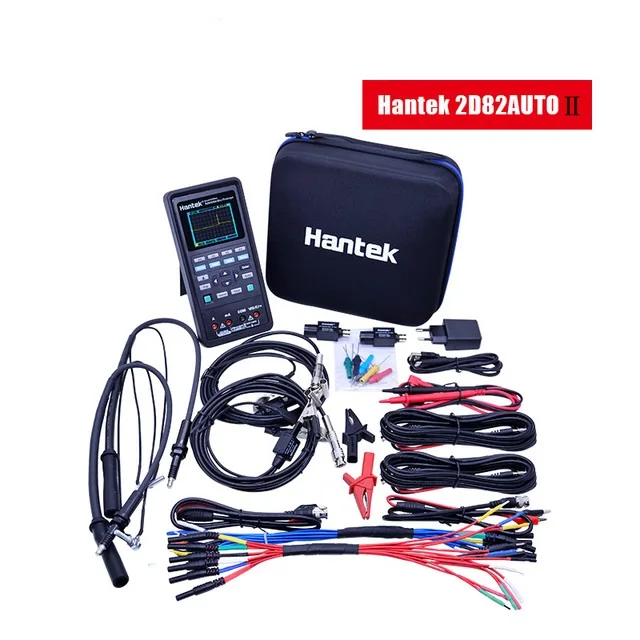Hantek 2D82 Ручной Автоматический цифровой осциллограф-мультиметр 4 в 1 2 канала 80 МГц источник сигнала автомобильный диагностический 250MSa/s - Цвет: 2