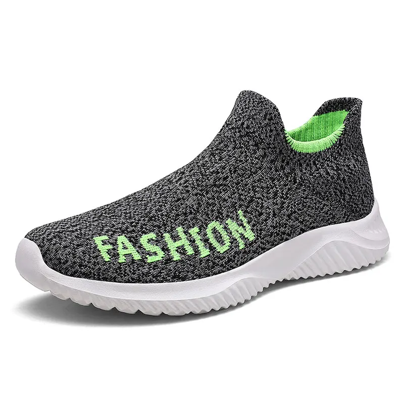 

2019 New Stylish Mesh Running Shoes for Men Breathable Male Sport Shoes Lightweight Mens Sneakers Low Top Male Tracking Shoes