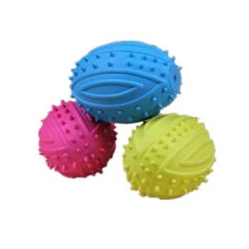 

Pet dog toy ball football TPR toy bite resistant environmentally friendly non-toxic