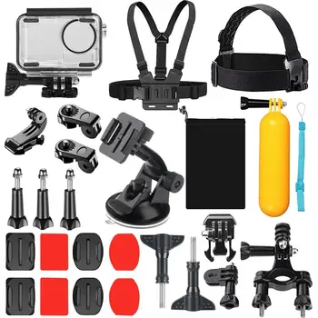 

26pcs Waterproof Cover Chest Belt Storage Bag Safety Buckle for DJI OSMO Action Quench and Heat Resistance Safety Guarantee