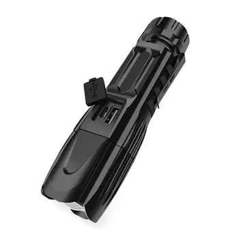 

Premium Aluminum Alloy Glare Flashlight Long Section Highlight Portable Flashlight Big Head Glare Flashlight