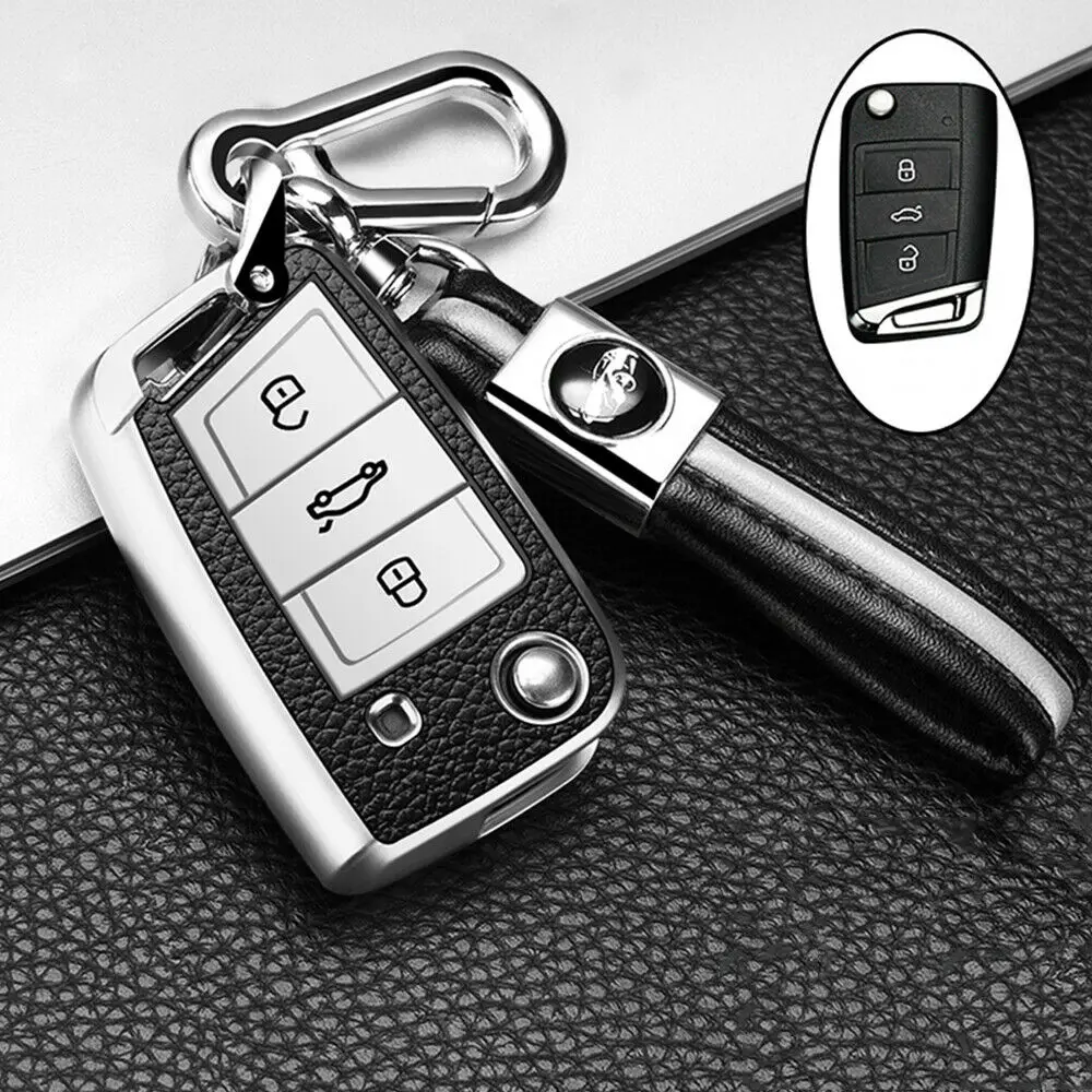 Keyless Remote Car Smart Key Fob Shell Cover Tpu Schutzhülle Für 2021 2020  2019 Vw Tiguan Atlas Jetta Passat Golf Alltrack Push Start, Schauen Sie  Sich Jetzt Die Heutigen Angebote An