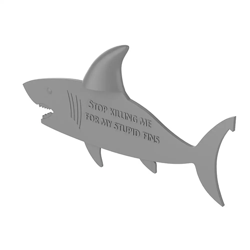 Novelty Creative 3D Shark Fin Cartoon Bookmark Page Marker For Book Office Supplies Student Stationery Prize Gift