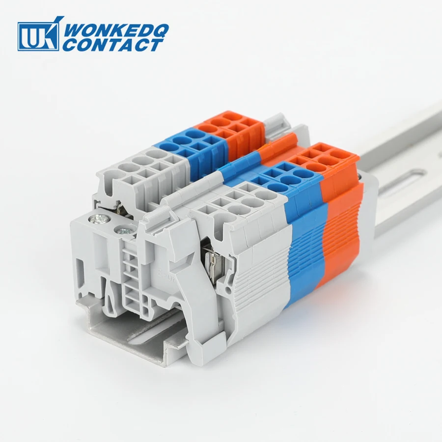 E/UK и E/UK-2 EW 35 производитель торцевой упор для великобритании и SAK клеммные блоки на din-рейку концевой кронштейн 10 шт