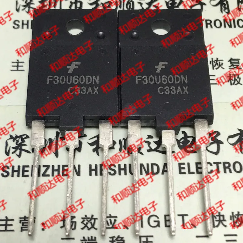 10 шт./лот F30U60DN новые имеющиеся TO-3PF 600V 30A