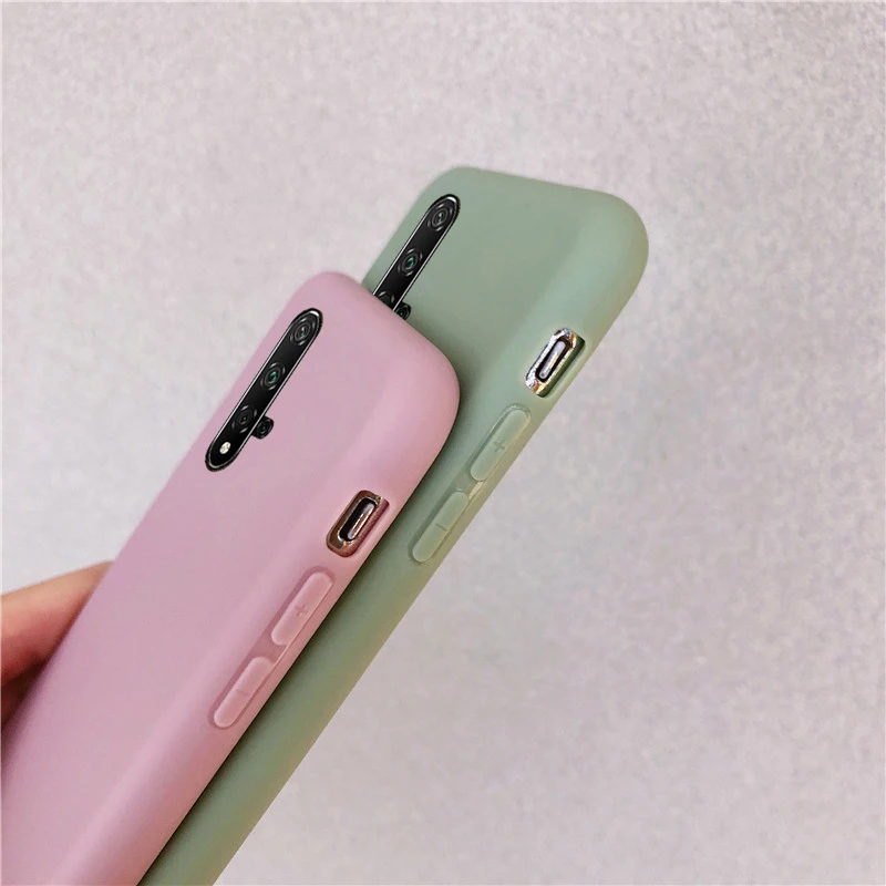Soild Цвет чехол для huawei P Smart плюс Y5 Y6 Y7 Y9 Prime P10 P20 P30 Lite Коврики 20 Honor 20 Pro 10i 8X 8A 7A 7C Nova5 чехол