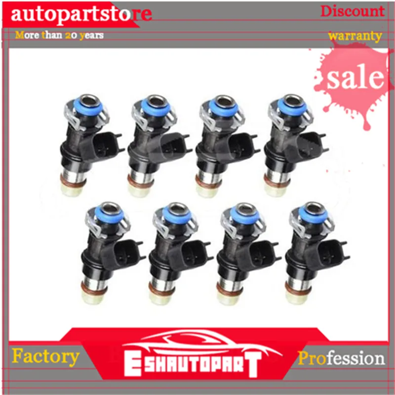 8 шт. Топливная форсунка 12580681 Новинка для GMC Envoy Sierra Yukon XL Savana Saab Chevrolet Cadillac Hummer 2004-2010