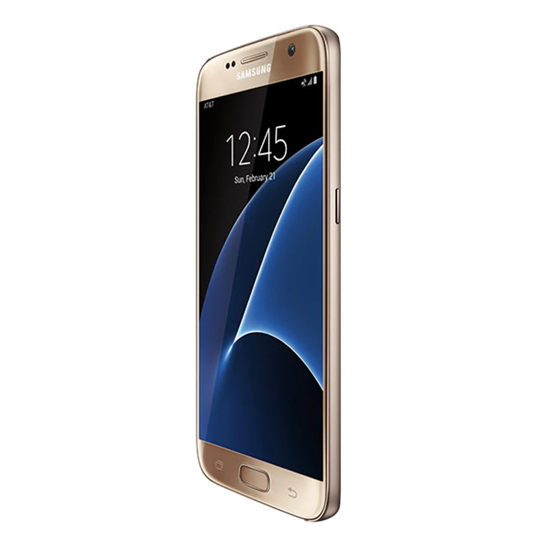 New Origianal Samsung Galaxy S7 G930A Mobile Phone at&t Version Snapdragon 820 Quad core 4GB 32GB 5.1" 12MP Android NFC Phone