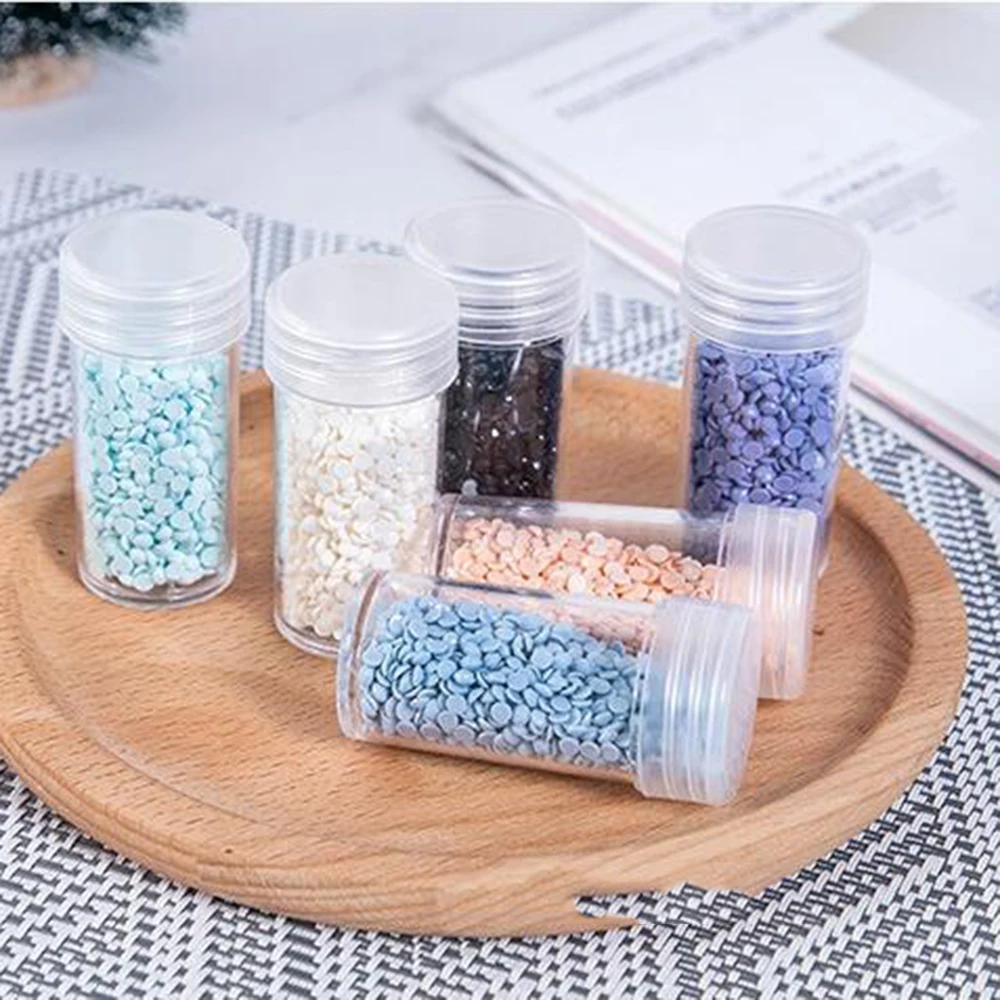 5D Diamond Painting Accessories Storage Box 7/40/54/60/120 Slot Beads  Bottles Container Jar Zipper Case for DIY Diamand Painting