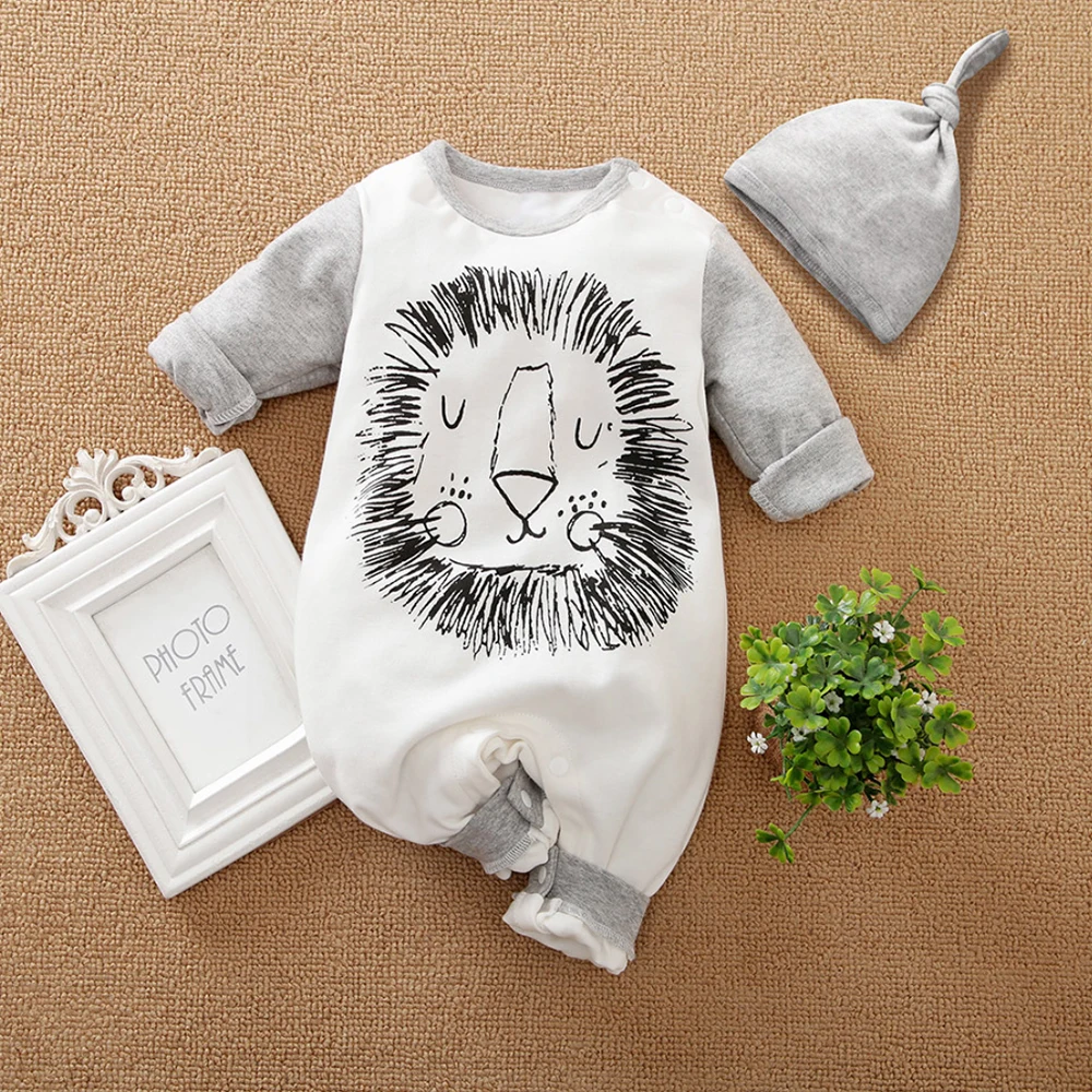 Baby Bodysuits comfotable Malapina Baby Girls Boys Clothes Totoro Printed Jumpsuit Clothes Baby Girl Clothes Baby Girl Romper Kid Clothes Newborn Sailor Romper Girls Boy Costume Anchor