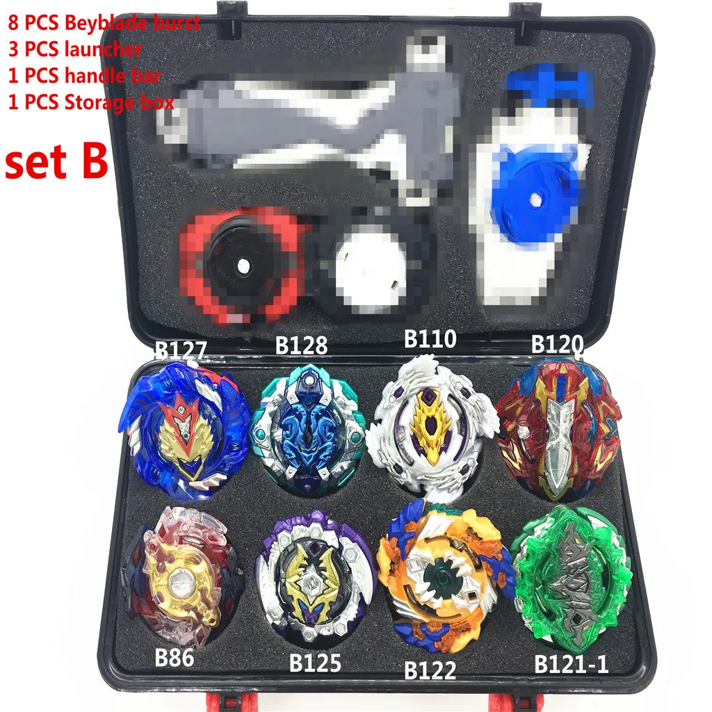 

Boxed Spinner Bey Burst B127 B128 B125 B122 B120 with Transmitter