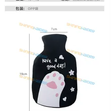Мультфильм инъекции воды горячей воды мешок креативный моющийся небольшой свежий плюшевый набор одежды теплая сумка студента портативный ручной подогреватель