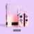 Kawaii Nintend Switch Pink Case Защитный Жесткий Чехол Shell для Nintendos Switch Console JoyCon Красочная Задняя Крышка Съемная