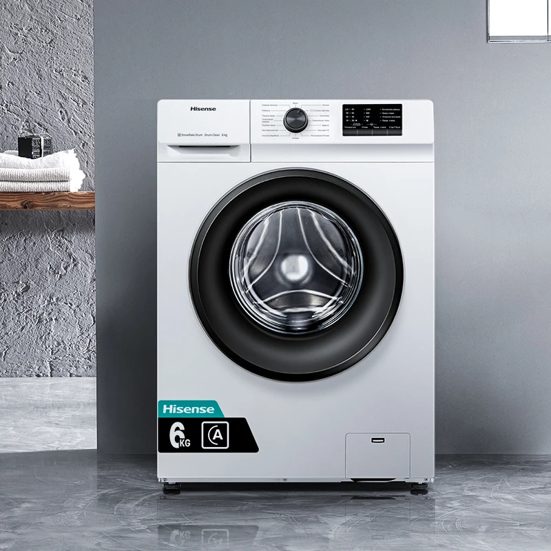 WashingmachineHisenseWFVC6010front6kg1000RPMhightemperature