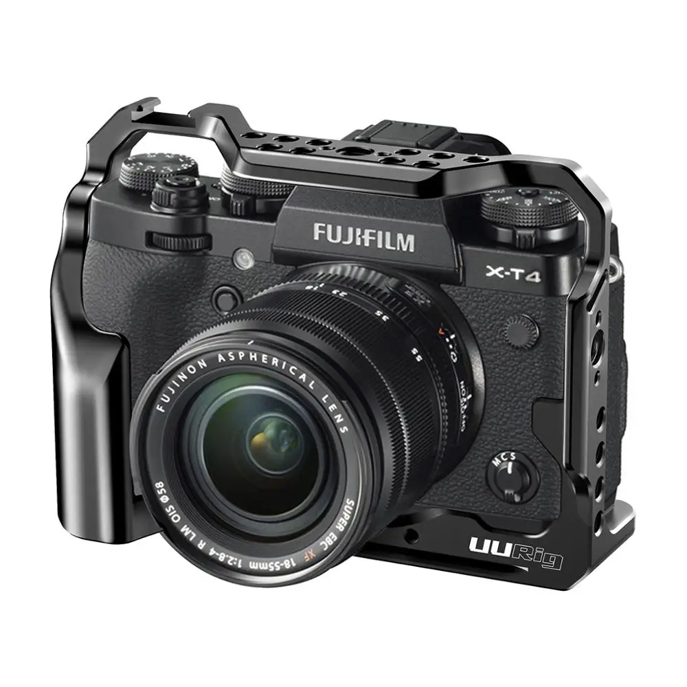 UURig клетка для камеры FUJIFILM установки в полную клетку с отверстием обуви Mutiful Thread |