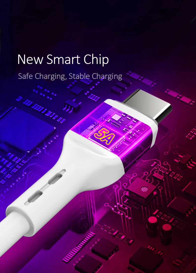 5А usb type C кабель для huawei mate 20 Pro P20 Lite Supercharge USB C кабель для быстрой зарядки type-C кабель для huawei P30 Pro