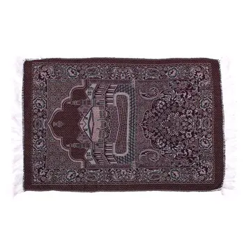 

Muslim Prayer Rugs Velvet Thick Classic Islam Mat Multi Color Salat Islamic