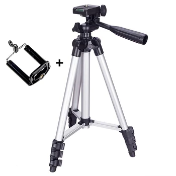 

Hot Sale Tripod Mount Stand Set With Phone Holder Clip For Smartphone Telescopes Digital Go-Pro Camera