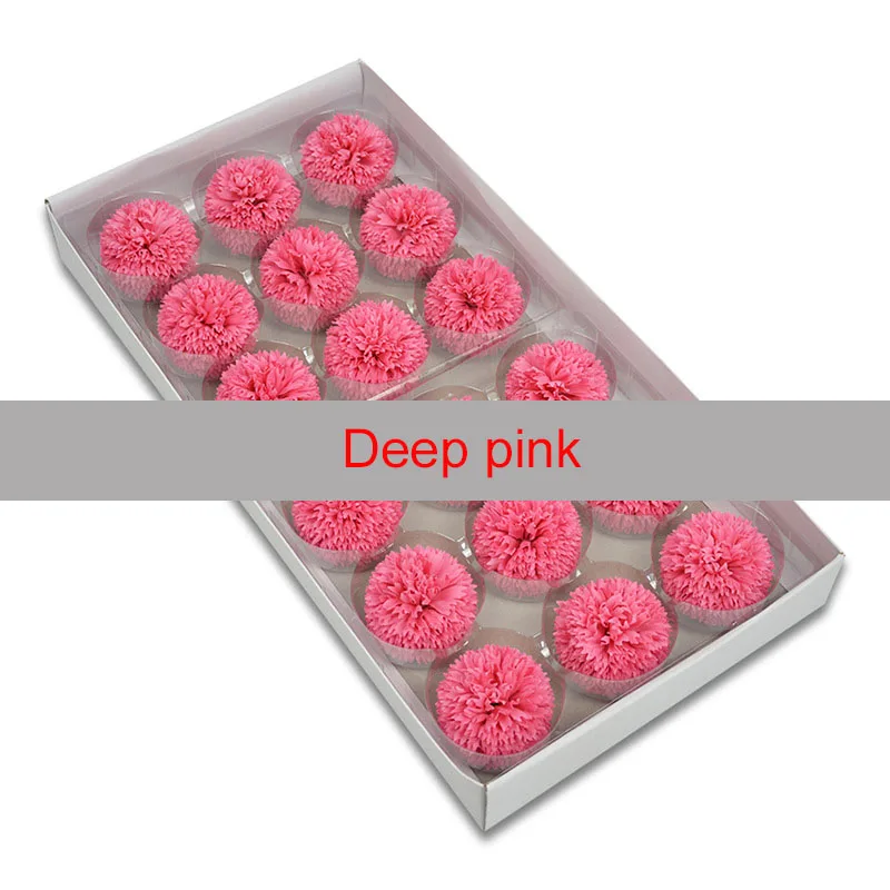 18PCS 1 BOX 18 шт. Одуванчик мыло цветок шар искусственный держащий цветы головка гортензии DIY подарок на день Святого Валентина Свадебный домашний декор - Цвет: 18PCS 1 BOX