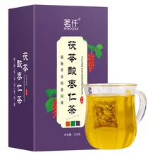 Mingqian Poria cocos acido giuggiola nocciolo bustina di tè 30 borse/scatola giglio tè alternativo tè Anshu tè