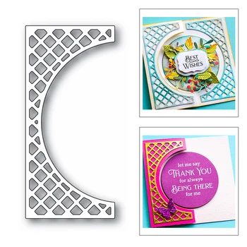 

Arch Pattern Grid Frame 2020 New Metal Cutting Dies For DIY Scrapbooking Paper Decor Embossing Craft and Card Making No Stamps