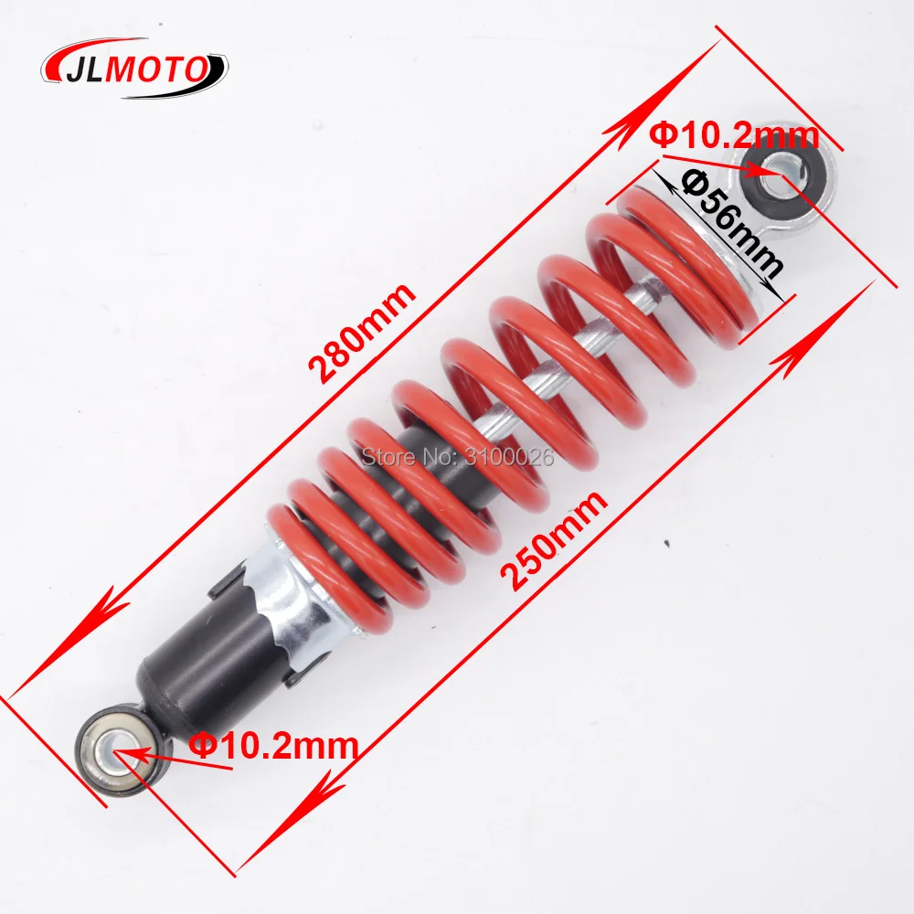 JLA-07-025-4-250MM-REAR-SHOCK-SUSPENSION-ATV-PARTS