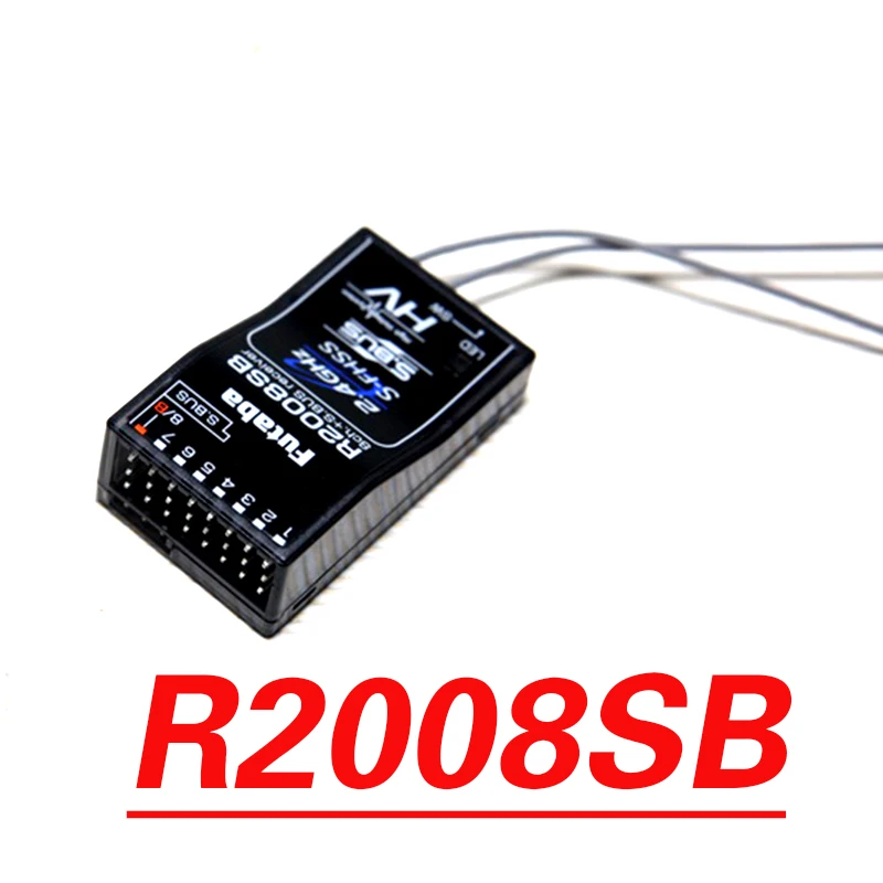 FUTABA R2001SB R2008SB 2,4G S-FHSS HV S. BUS приемник спутникового приемника T18MZ T8J T6J T6K T10J 14SG 16sz 18sz пульт дистанционного управления FPV drone - Цвет: R2008SB