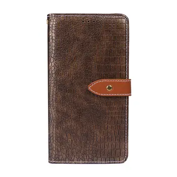 

Phone Case for Leagoo T8S,[Cash and Card Slots],Crocodile pattern Leather Case,Flip Phone Case for Leagoo T8S