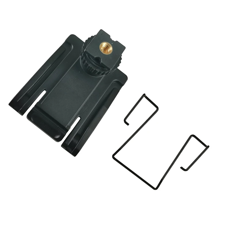 

Canfon Hot Shoe Base Mount Adapter and Holder Belt Clip for SONY C1/V1/D11/D21 Saramonic RX fixe to Video Camera，DSLR Camera