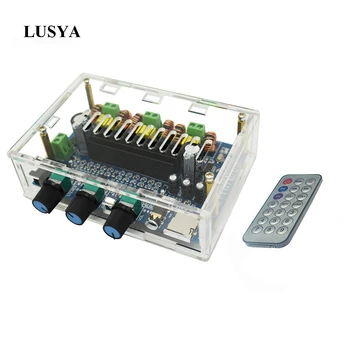 

Lusya TPA3116D2 Bluetooth 5.0 Subwoofer amplifier 2.1Audio Amplificador 100W+50W*2 Amp with remote controller C5-018