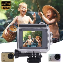 2 дюйма ЖК-дисплей Дисплей экшн Камера возможностью погружения на глубину до 30 м подводный Водонепроницаемый Камера 120 ° Широкий формат Спорт действий Cam Micro USB Cam