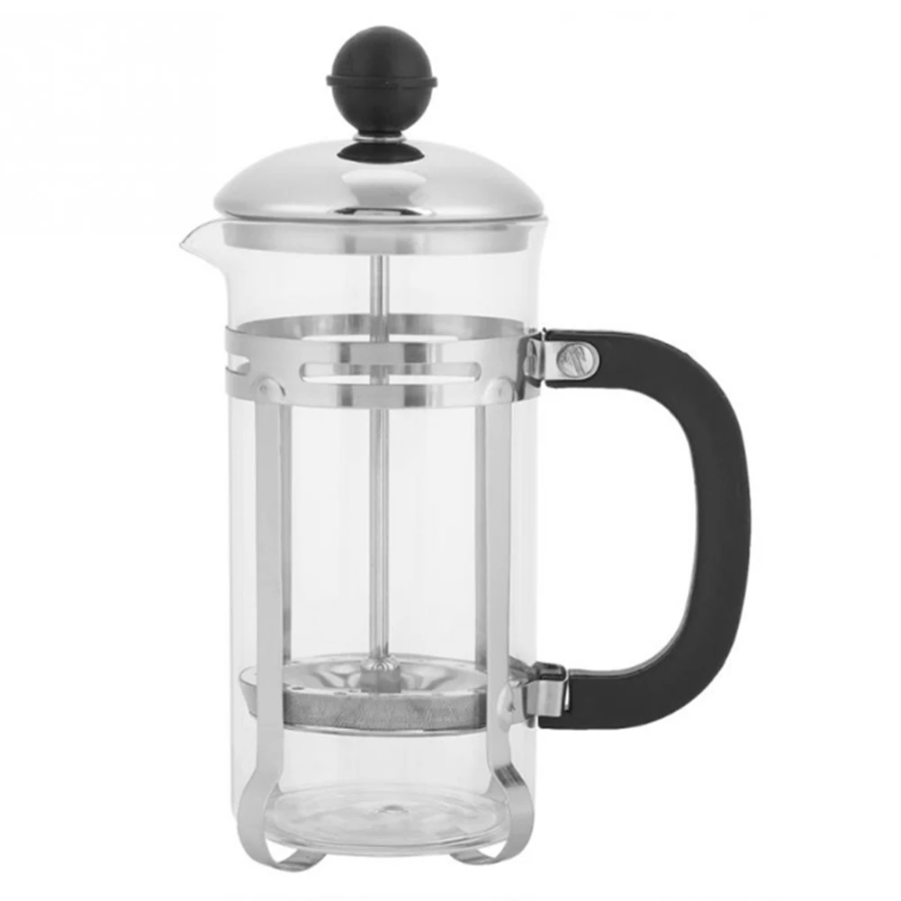 2-1000ML Френч-пресс для приготовления кофе из нержавеющей стали стекло французский пресс горшок фильтр кофейник чайник JAN88 - Цвет: 2-1000ML