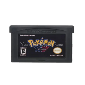 

For Nintendo GBA Video Game Cartridge Console Card Poke Series The Series XY English Language US Version