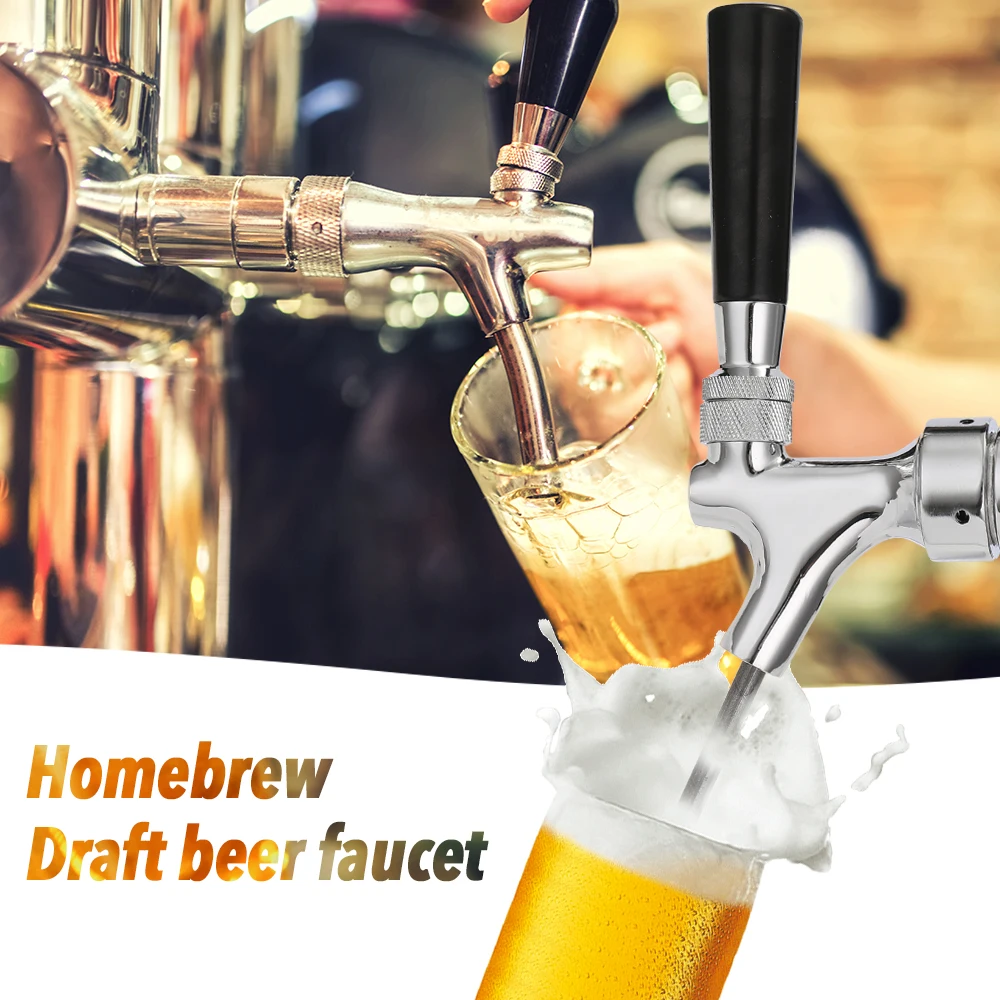 

Stainless Steel Beer Tower Tap Stopcock Draft Column Bar Accessories For Home Brewing Homebrew