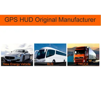 

Black Car Speed Meter HUD Large Screen Mileage Measuring Accessory Auto Speedometers Display