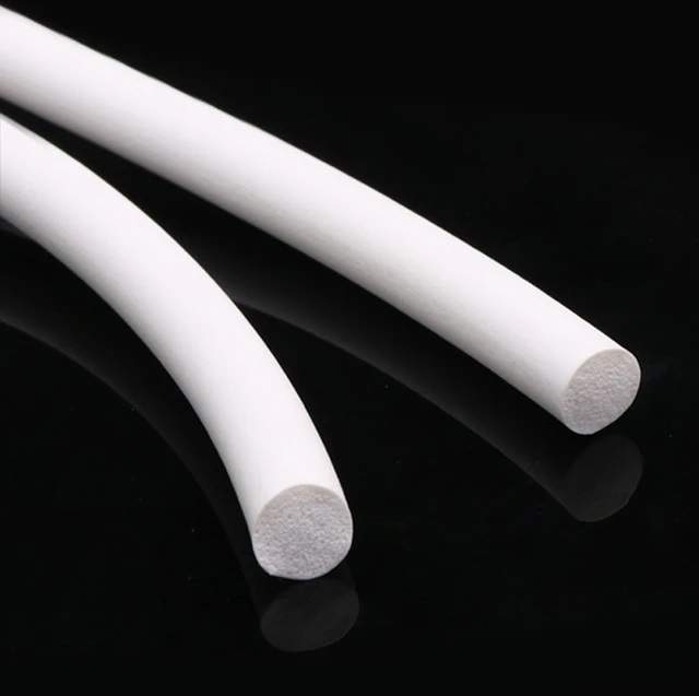 Joint Rond Blanc En Mousse De Caoutchouc Et Silicone, 5/10m, Pour