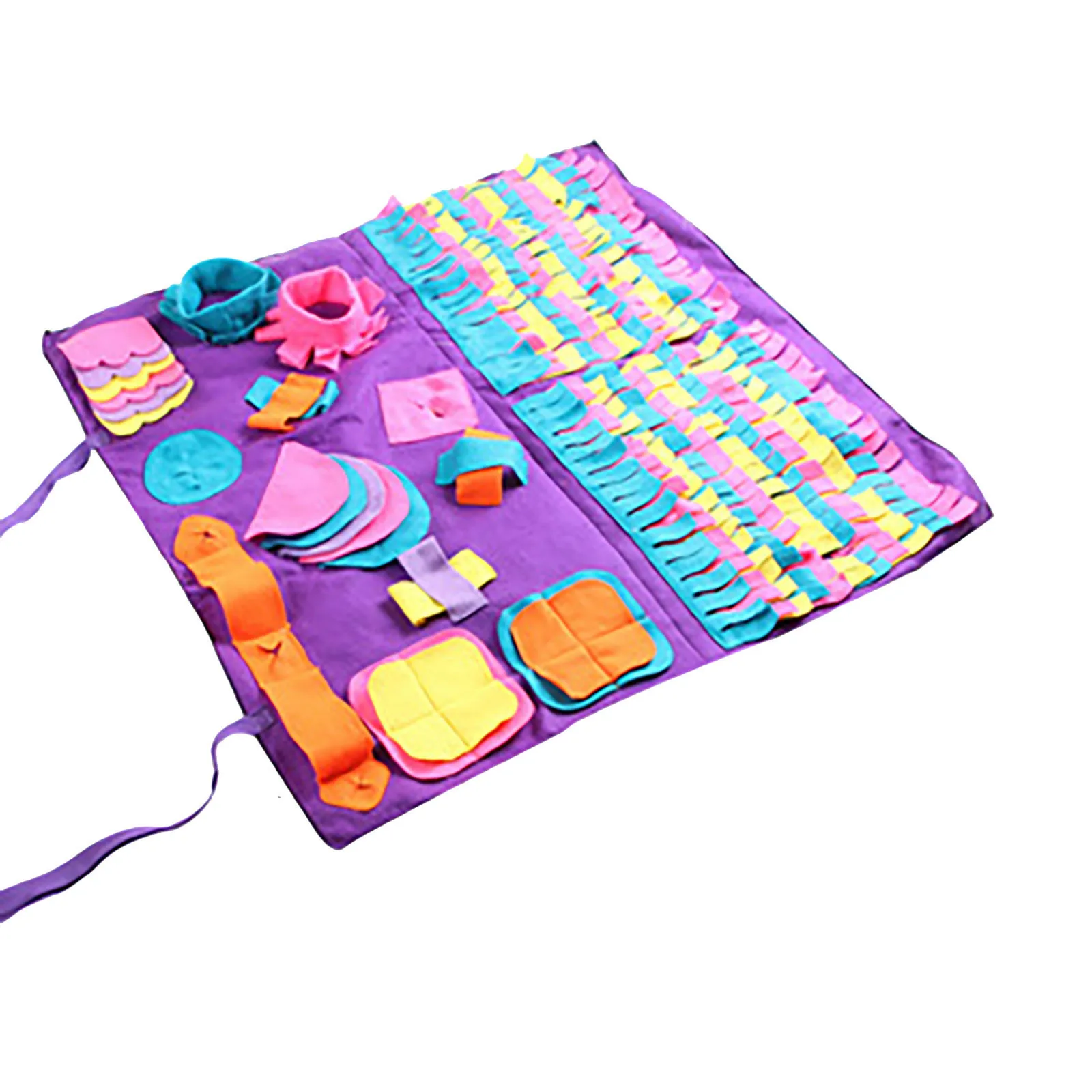 Plegable alfombra oliendo perro mascota grande Mat antideslizante juego interactivo alfombra de juego interactivo alfombra almohadilla gato perro Manta