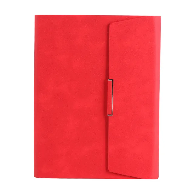 Ретро креативная Подарочная коробка кожаная Библейская трав Журнал Блокнот папка блокнот А5 дневник еженедельник планировщик блокнот s - Цвет: Красный