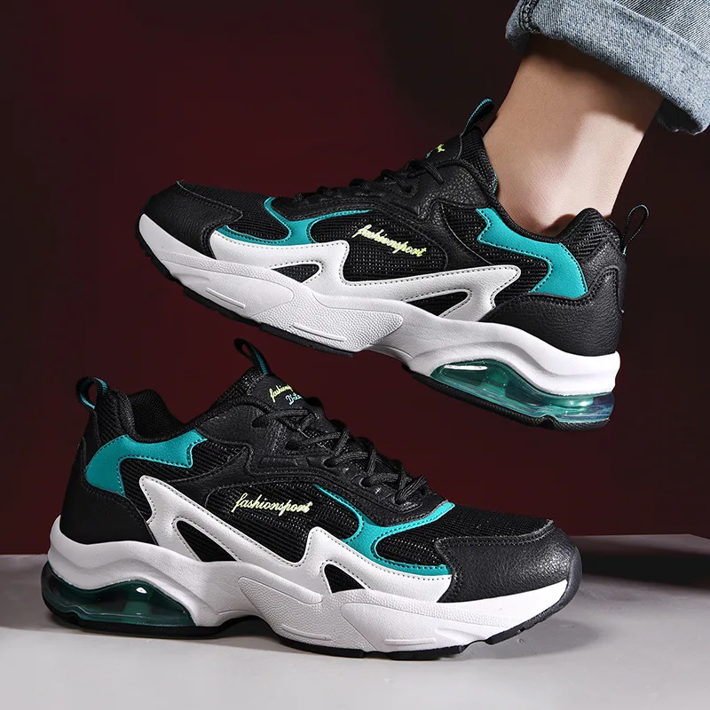 

2020 Spring New Style Mesh Sports Casual Shoes Men Shoes Korean-style Versatile Breathable Trendy Shoes National Trends Travel S