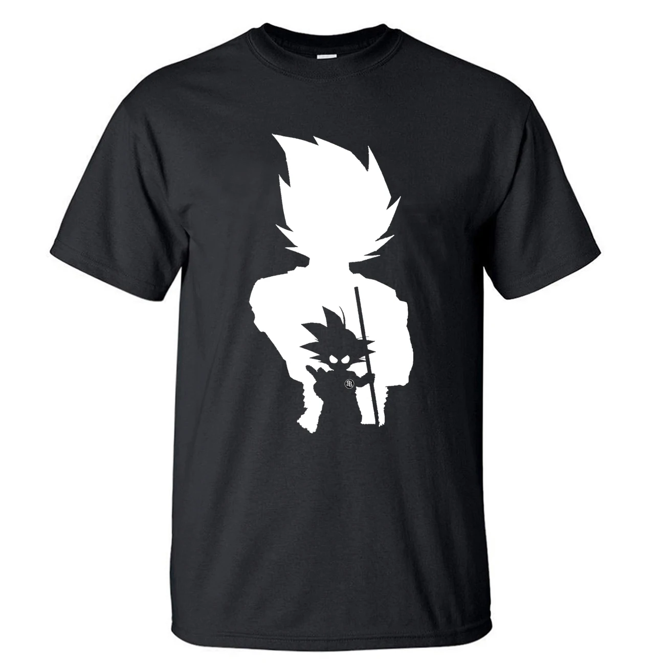 Dragon Ball Z AnimeT, Мужская футболка, Vegeta Gohan, японская футболка, Супер Saiyan, рубашки, новые летние топы, Dragon Ball, Harajuku, футболка - Цвет: Black 5