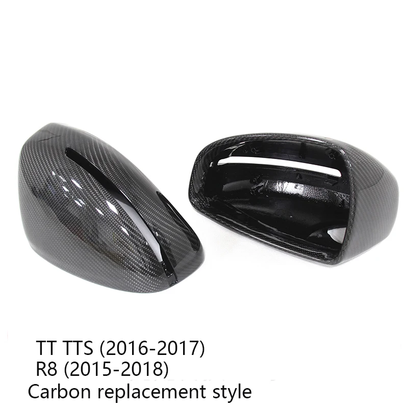 Крышка зеркала заднего вида из углеродного волокна для Audi R8-UP Carbon Caps автомобильный Стайлинг с Лейн Assit& без Лейн Assit ABS