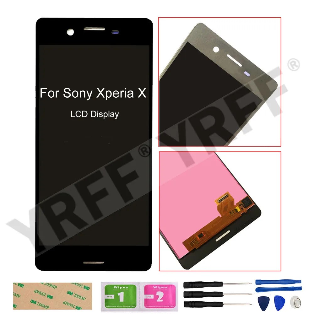 ЖК-дисплей 5 0 дюйма для Sony Xperia X F5121 F5122 сенсорный экран дигитайзер дисплея |