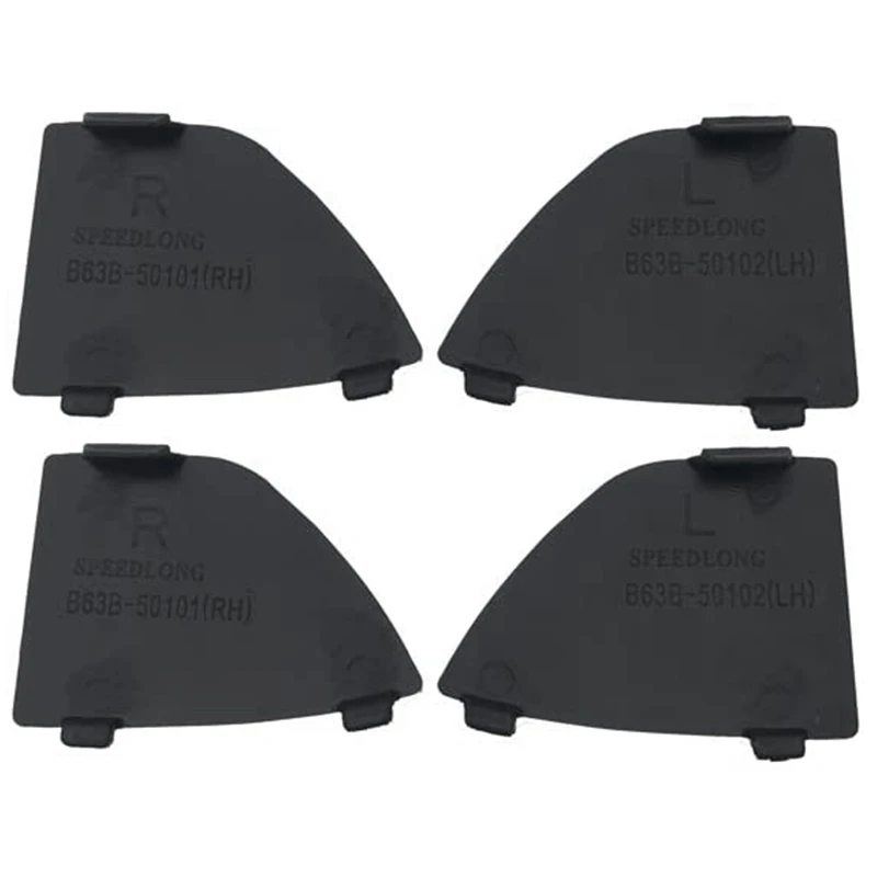 2X B63B 50 101 B63B 50 102 Car Front Lower Bumper Tow Hook Eye Cover