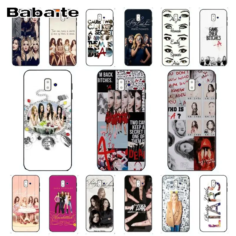 Надписью Pretty Little Liars и оригинальные чехлы Чехол для телефона чехол samsung Galaxy j6 plus A6
