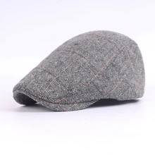 Мужская кепка Newsboy, шерстяная твидовая Кепка в елочку, плоская кепка Newsboy, кепка s, мужская, женская, берет, Классическая Кепка для водителя, для гольфа, охоты, плюща