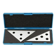 

2 Pieces Triangle Angle Block Steel Material Precision Machinist Measurement Tool Precision Machinist Measurement Tool